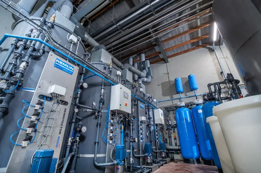 Flowsysteem Waterzuiveringsinstallatie van Remon Waterbehandeling